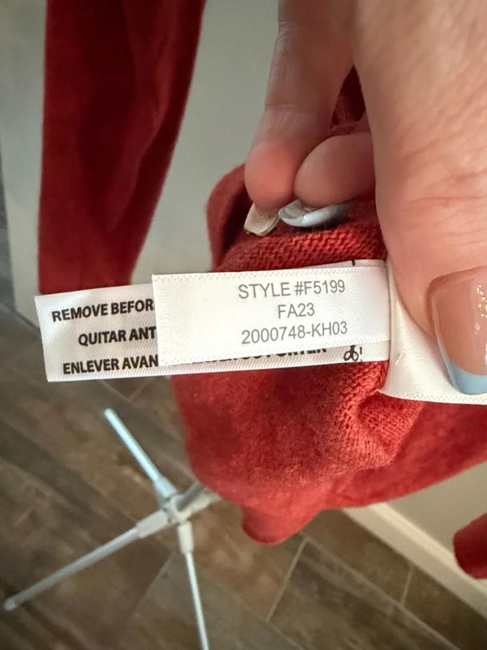 J. Crew Women's Teddie Rust Crewneck Sweater